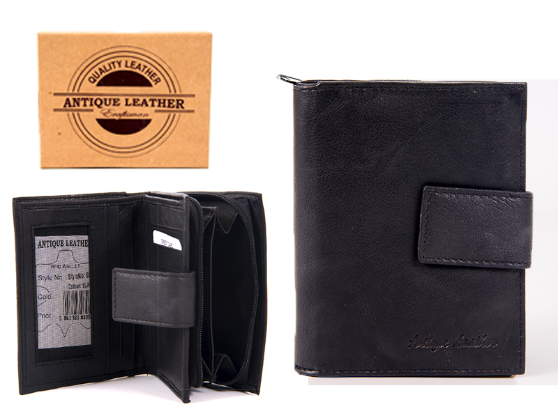 (image for) 027 BLACK ANTIQUE LEATHER